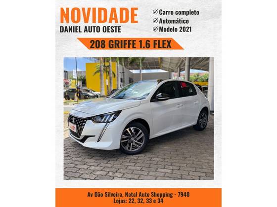 PEUGEOT 208 1.6 16V FLEX GRIFFE AT6
